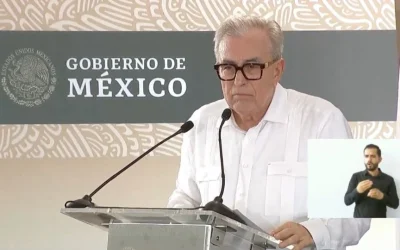 Ciudadanos se manifiestan contra gobierno de Rubén Rocha Moya