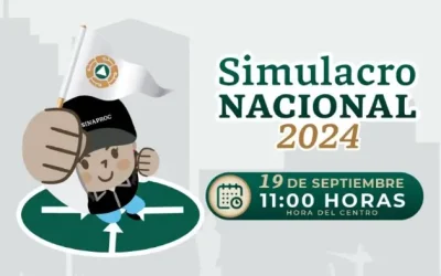 Así fue el simulacro nacional 2024