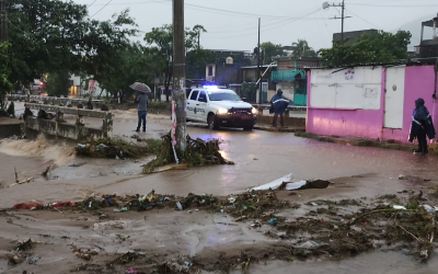 Acapulco es gravemente afectado por «John»