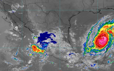Huracán Milton se acerca a la península de Yucatán