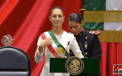 Claudia Sheinbaum Pardo rinde protesta como Presidenta de México