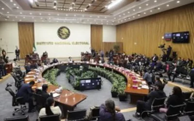 INE aprueba la distribución entre partidos políticos del financiamiento público para 2025