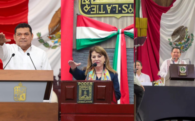 Gobernadores toman protesta en diferentes entidades del país