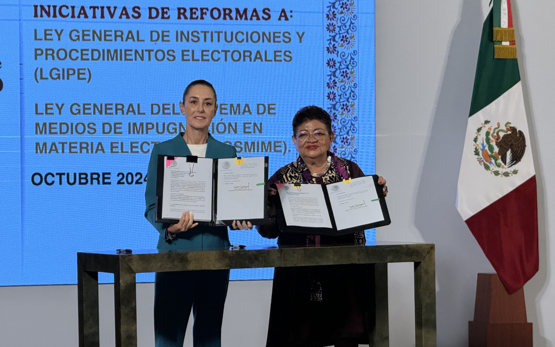 Sheinbaum envía iniciativas secundarias de la Reforma Judicial al Senado