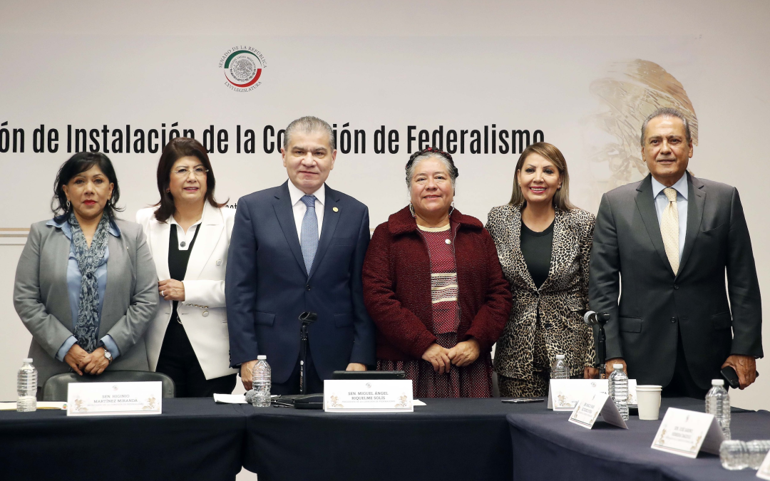 Se instala Comisión de Federalismo en el Senado