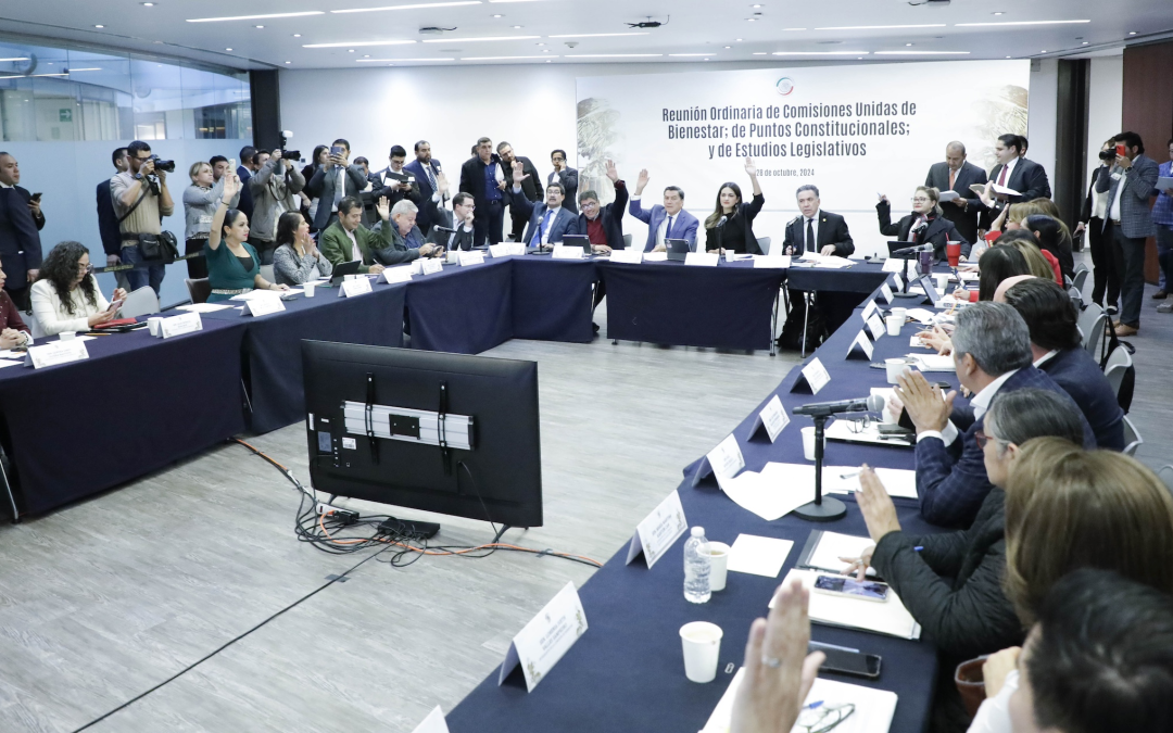 Comisiones del Senado aprueban reforma para brindar apoyos sociales a grupos vulnerables