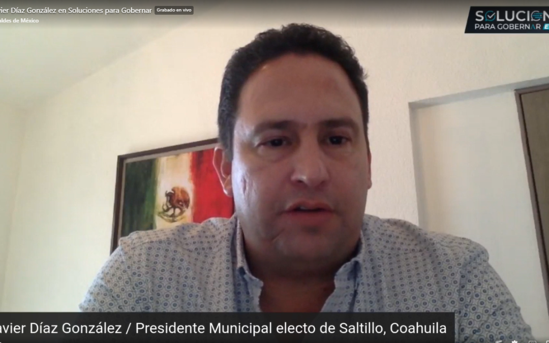 En Saltillo, trabajo y políticas con impacto social: Javier Díaz