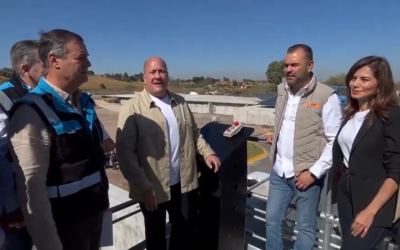 Inaugura gobernador Enrique Alfaro, Planta Potabilizadora No. 5 Los Agaves