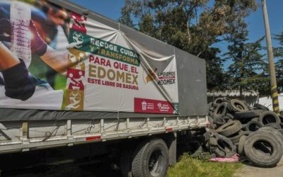 Realizan Segunda Jornada “Limpiemos Nuestro EdoMéx”, para la recolección de llantas