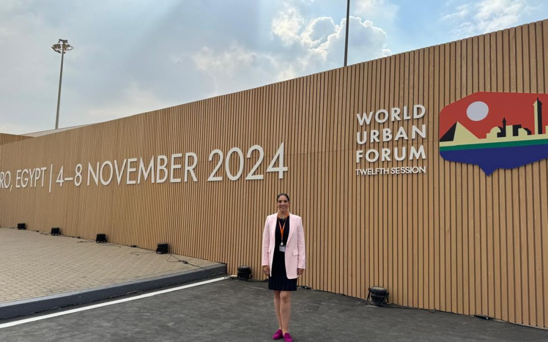 Urbanistas mexicanas presentan propuestas en el foro WUF 12, en El Cairo