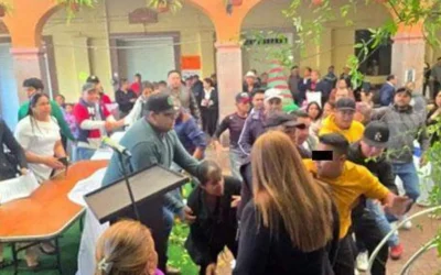 Alcalde electo de Santo Tomás de los Plátanos huye en su toma de protesta