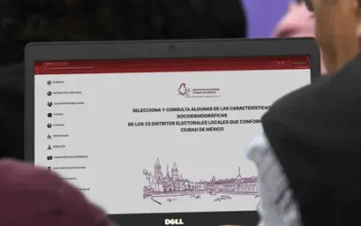 IECM idea sistema cartográfico de distritos electorales