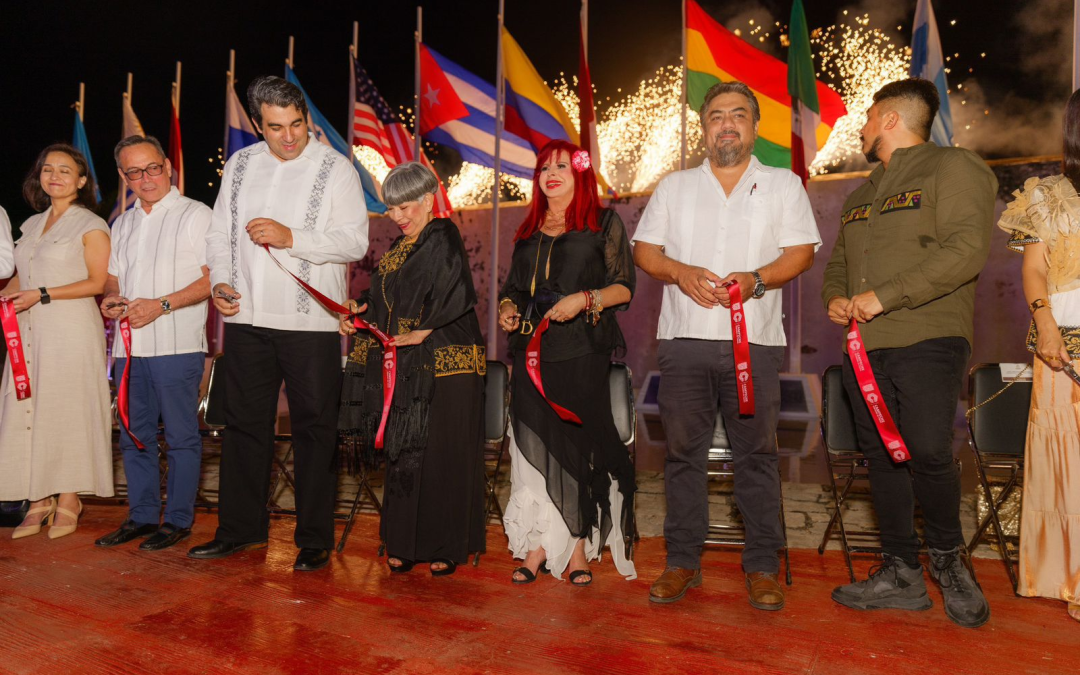 La Gobernadora de Campeche Layda Sansores reinaugura el Parque de Las Américas