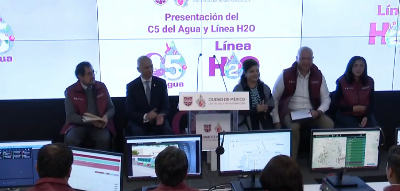 Lanzamiento del C5 del agua y línea H2O en la Ciudad de México