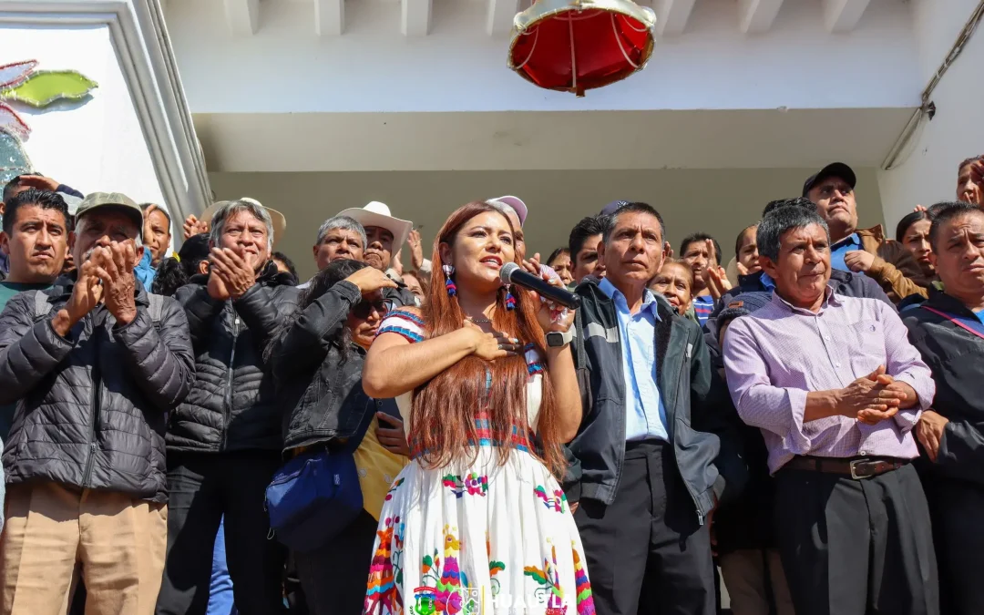 Margarita Cruz Gómez, nueva presidenta municipal de Huautla de Jiménez por detención de su esposo