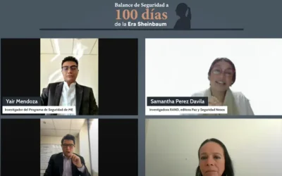 Recomendaciones en seguridad después del informe de los 100 días: México Evalúa
