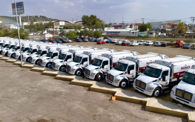 Nuevas unidades y nuevo sistema de recolección de basura en Pachuca