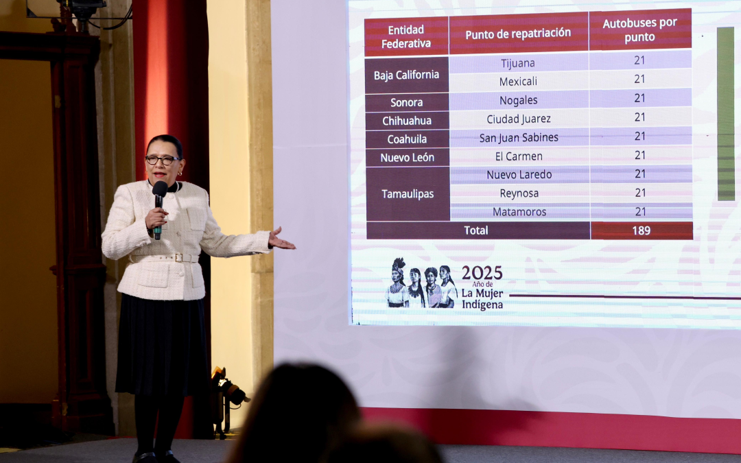 Se instalan 10 centros de atención para personas repatriadas de EU: Segob