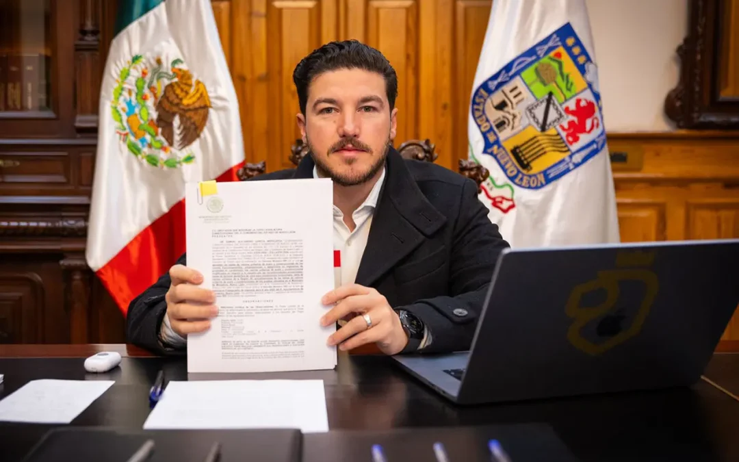 Samuel García manda a Congreso decreto de veto al incremento del impuesto predial propuesto por Monterrey
