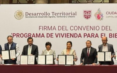 Sedatu y Gobierno de CDMX firman convenio para implementar programa de vivienda