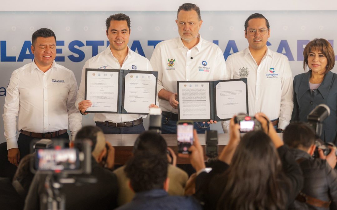 Municipios de Querétaro crean agenda para el desarrollo