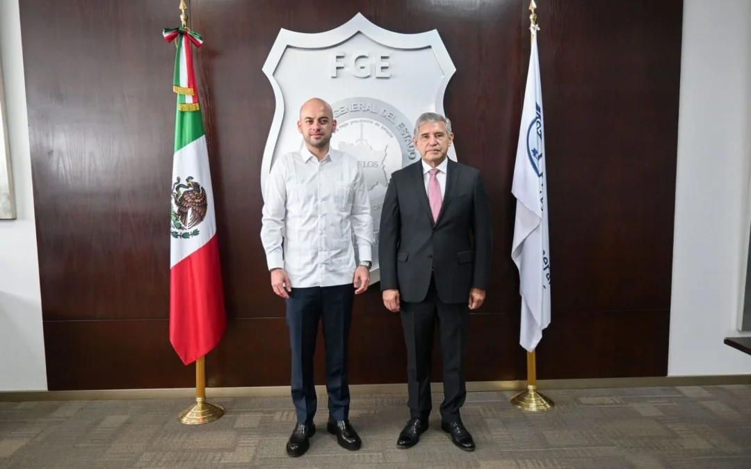 Fiscalía de Morelos y Ayuntamiento de Cuernavaca acuerdan mejorar seguridad