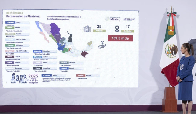  Gobierno anuncia nuevos bachilleratos en 18 municipios del país