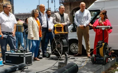 CDMX busca recuperar 600 litros de agua por segundo con equipo de detección de fugas