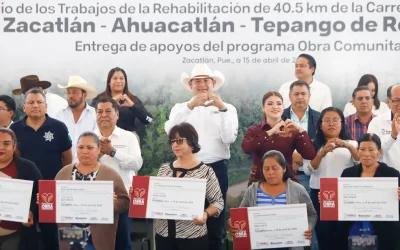 Rehabilitación de la carretera Interserrana beneficiará a nueve municipios de Puebla