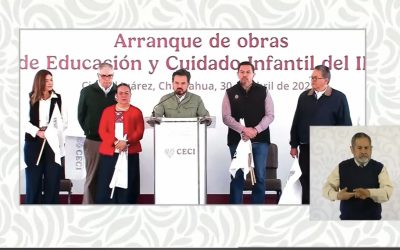 IMSS inicia construcción del primer  Centro de Educación y Cuidado Infantil en Ciudad Juárez 