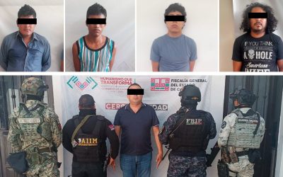 Detienen a 21 policías de Suchiapa por asociación delictuosa 