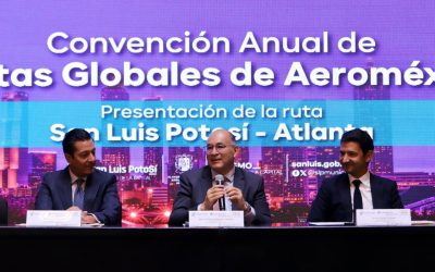 San Luis Potosí Capital, conectará con todo el mundo gracias a alianza con Aeroméxico