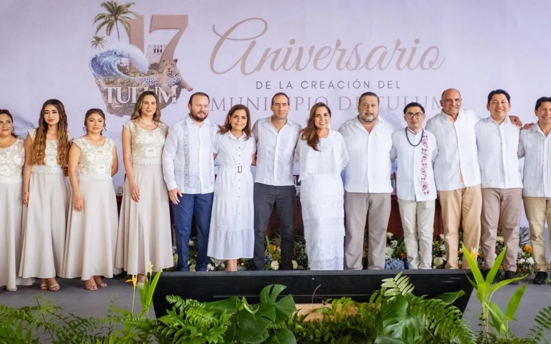 Tulum festeja su 17 aniversario