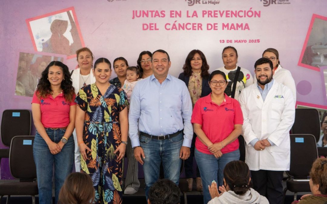 En San Juan del Río fomentan prevención y detección oportuna del cáncer