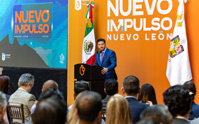 Gobernador Samuel García presenta relanzamiento del programa Impulso NL