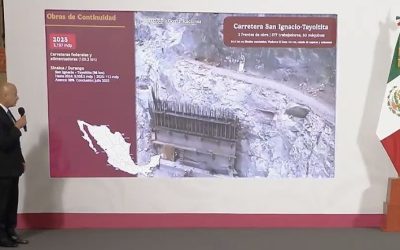 SICT anuncia construcción de 21 puentes en 10 regiones del país