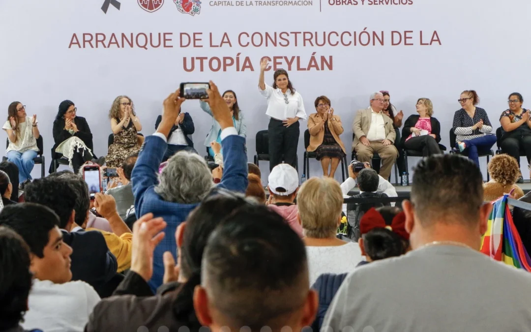 CDMX anuncia construcción de Utopía en Ceylán 