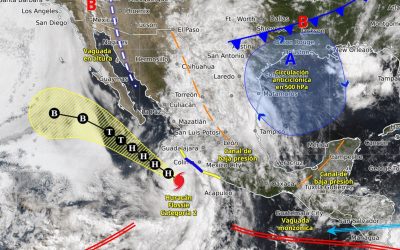 Disminuyen los vientos de Flossie