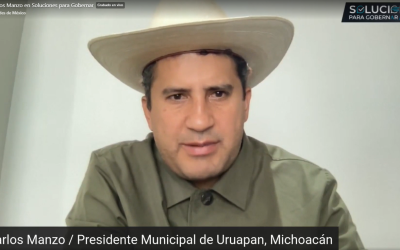 En Uruapan, combate a la corrupción y fortalecimiento de la policía para abatir la inseguridad: Carlos Manzo