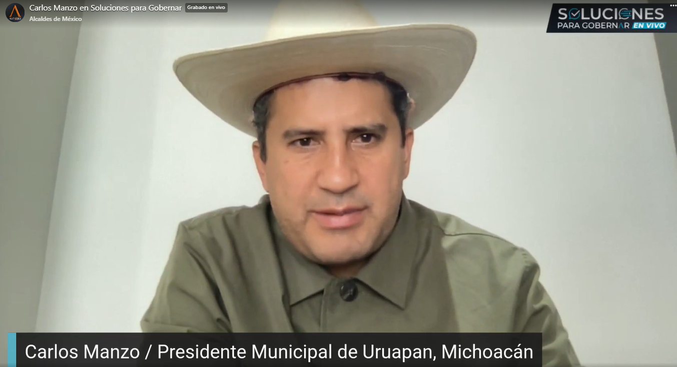 En Uruapan, combate a la corrupción y fortalecimiento de la policía para abatir la inseguridad: Carlos Manzo