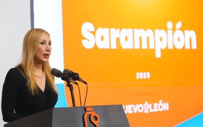 Nuevo León refuerza vacunación por incrementos en casos de sarampión