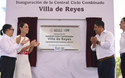 Inauguran Central Ciclo Combinado en SLP