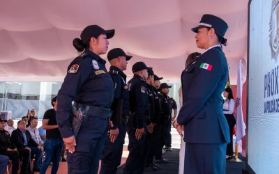 Escobedo integra a 35 elementos a la policía de proximidad