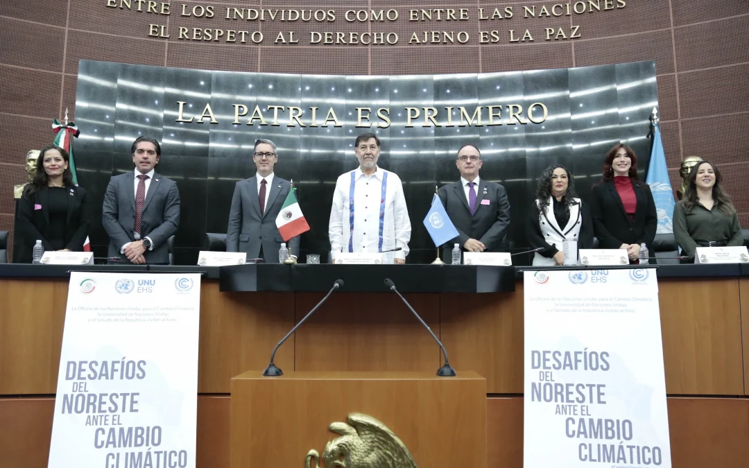 Analizan políticas públicas contra el cambio climático en el noreste del país