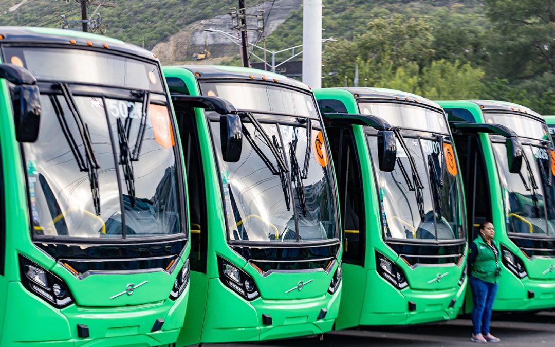 Nuevo León prevé 4 mil unidades nuevas de transporte público para fin de año