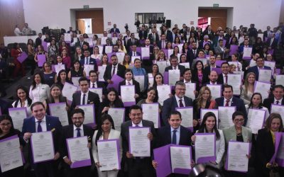 INE entrega constancias de mayoría a personas magistradas de Circuito y juzgadoras de Distrito 