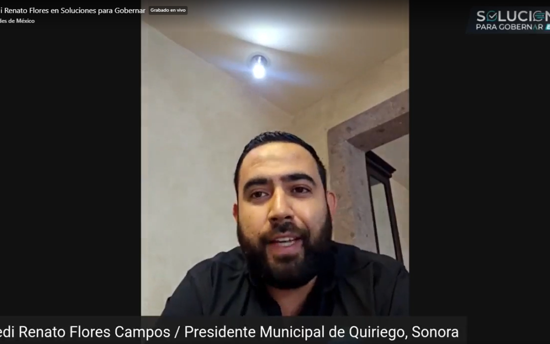 Energías sustentables, una inversión garantizada para las administraciones locales: Renato Flores