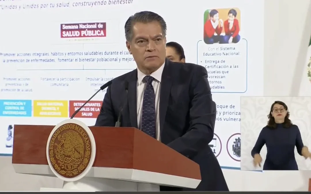 Anuncian Semana Nacional de Salud Pública