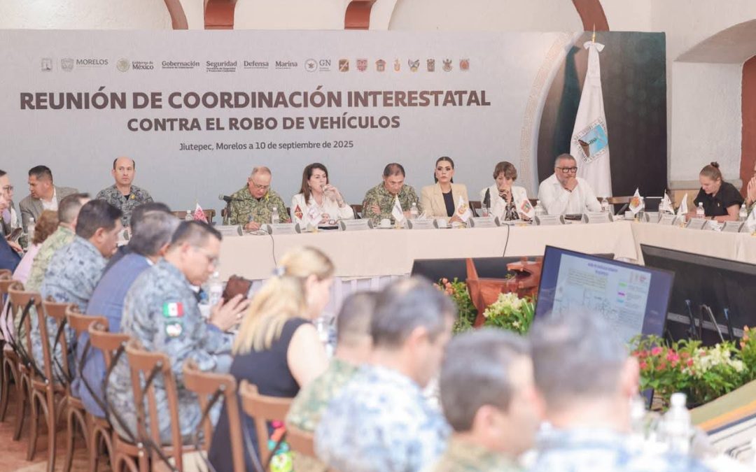 Destaca CDMX reducción de 7% en robo de vehículos durante 2025