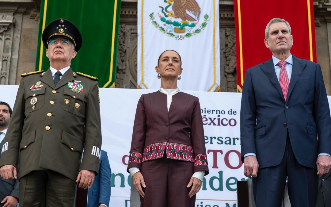 En la conmemoración de la Independencia, presidenta Sheinbaum defiende la soberanía nacional
